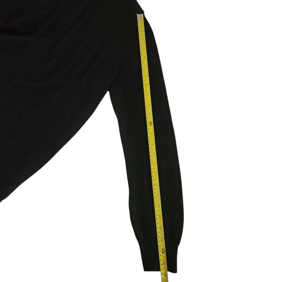 JOS. A. BANK Traveler 1/4 Zip Merino Wool black Sweater xl - Picture 5 of 10